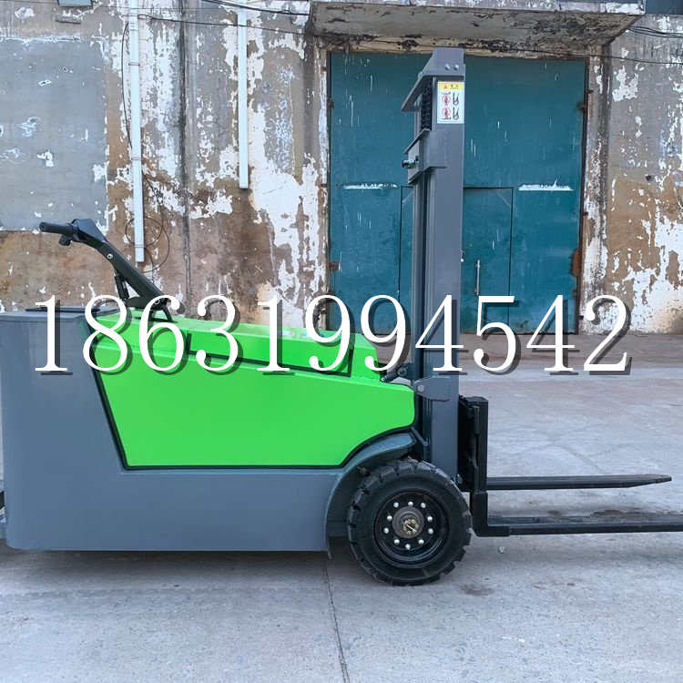上蔡县小型电动叉车1吨2吨步行站驾式电瓶堆高充电装卸车液压升降车铲车